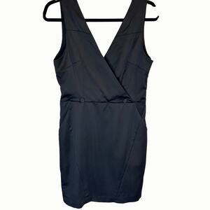 Fab’rik Black Sleeveless V Neck New with Tags Dress Size Large Classic Party